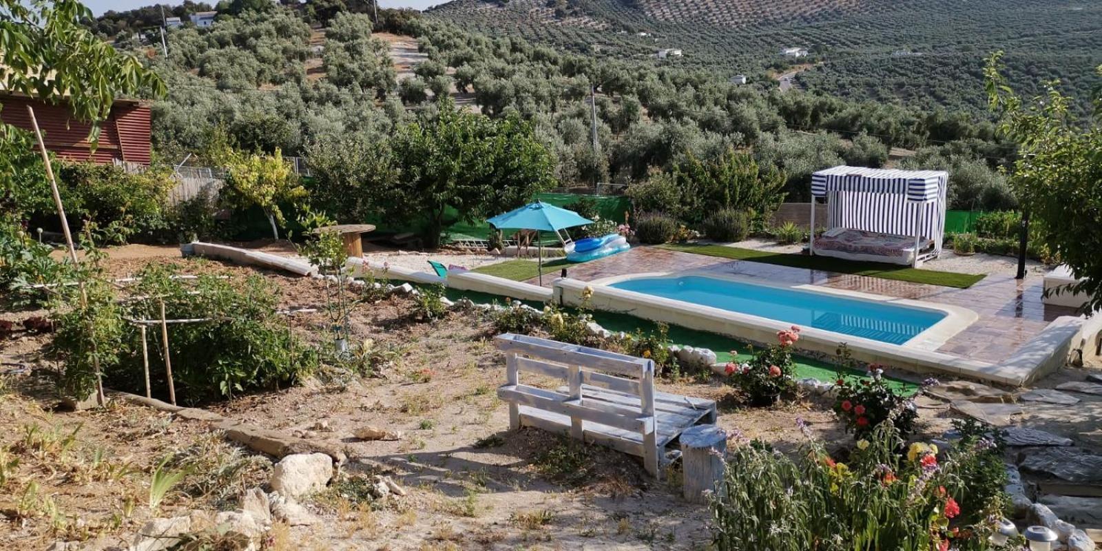 Vila Cortijo De La Cruz Iznájar Pokoj fotografie